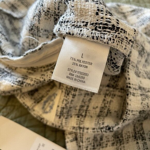 Blue Rain NWT Light Academia Gingham Mini Skirt Size L Multicolor Clueless Y2K - Picture 8 of 12